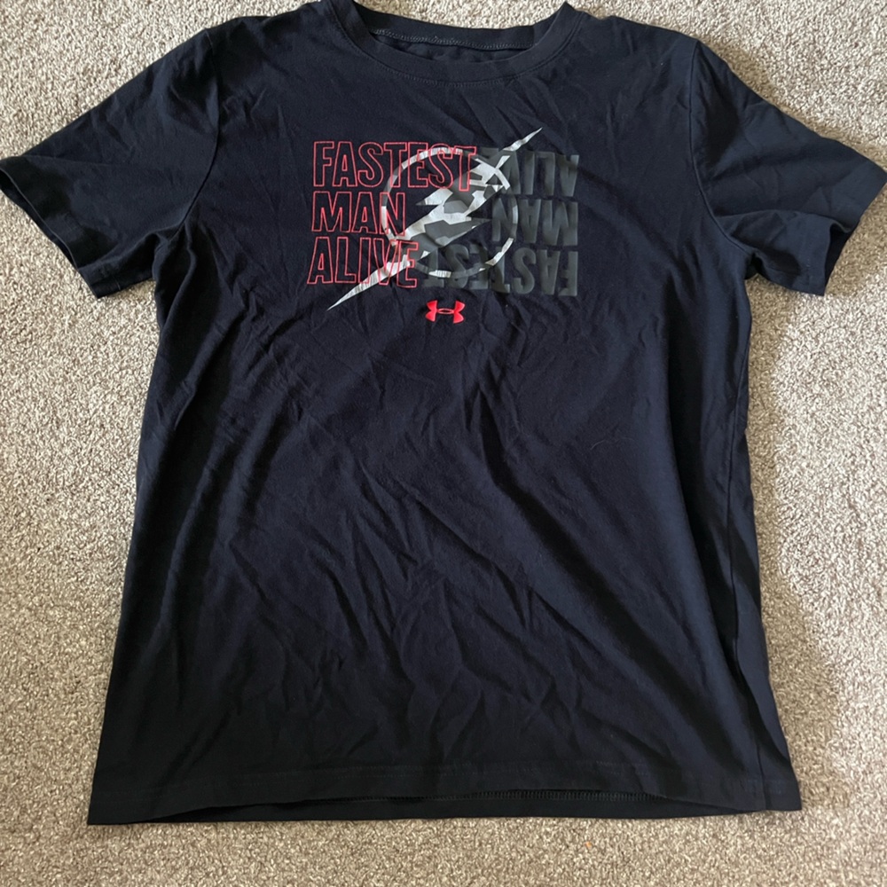 Justice League “Fastest Man Alive” Under Armor T Shirt